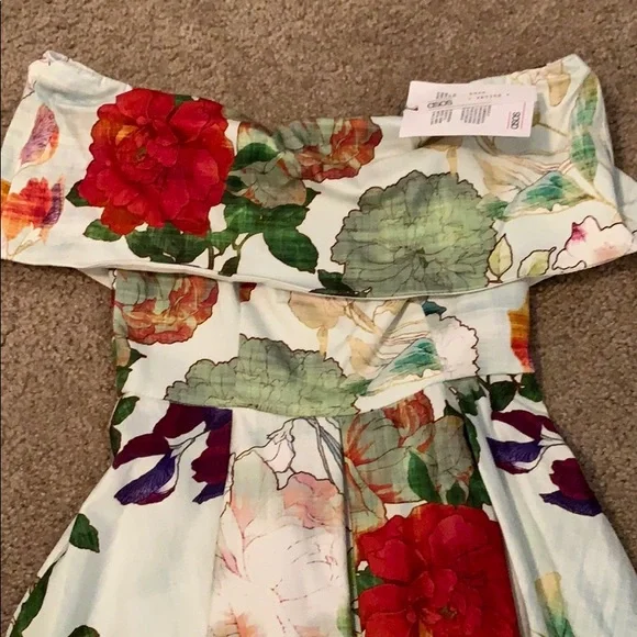 ASOS off shoulder midi dress - Picture 2 of 3